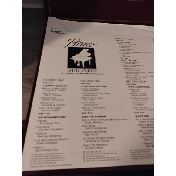 Piano Impressions Box Set Of 6 Lp Readers Digest - Picture 3 of 4